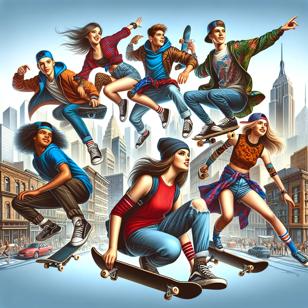 Het effect van skateboarden op de jeugdcultuur